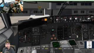 IXEG 737300 Shared Cockpit SmartCoPilot XPlane KSEAKGEG [upl. by Alleuqcaj]