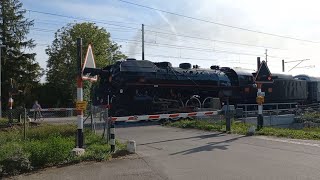 Bahnübergang Bettlach CH  Swiss Railroad Crossing [upl. by Attela]