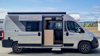 Small Luxury Bunk Bed Campervan Sleeps 4  Sun Living V60 SP Family by Adria Mobil [upl. by Leela279]