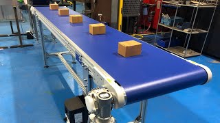 Low Cost Slow Running Aluminium Conveyor Belt [upl. by Haskins]