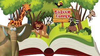 Gazoon Family  Jungle Book Diaries  Funny Animals Cartoons For Kids [upl. by Eiclud912]