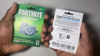 FREE 1000 VBUCKS CODE  How To Get Free 1000 VBucks in Fortnite [upl. by Atiuqat11]