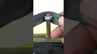 nut bolt tightening awesome tricks shorts tips automobile [upl. by Anaidni737]