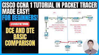 Day 13 DCE and DTE Basic Overview for Beginners [upl. by Eelame]