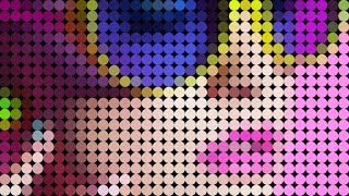 Turn a Photo to a Color Dot Pattern in Photoshop [upl. by Aicillyhp]