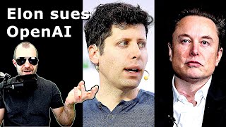 ML News Elon sues OpenAI  Mistral Large  More Gemini Drama [upl. by Yentihw]