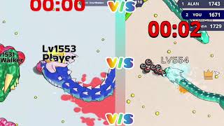 snake clash VS snake dream battle [upl. by Stenger245]