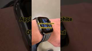 Apple watch graphite 41mm Old woven band [upl. by Petite]