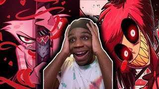 Hazbin Hotel Songs Alastor amp Angel Dust  WATCH ALONG CREW REACTION [upl. by Ballinger]