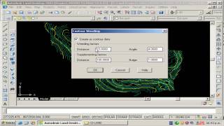 Curso de AutoCad Land 6 Crear Superficie a partir de curvas de nivel de autocad [upl. by Ummersen670]