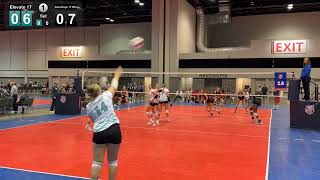 AAU Nationals Orlando  Day 1 1 Elevate 17Nat vs Advantage 17 White [upl. by Aihn]