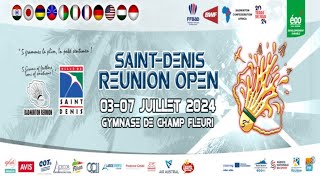 ST DENIS Reunion Open 2024  Day 2  Court 1 [upl. by Eibot]