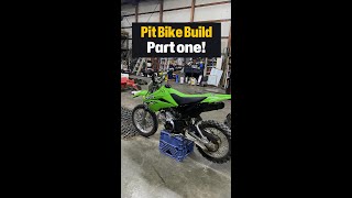 Pit Bike Build Part One [upl. by Weiss]