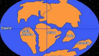 The pangaea theory or an expanding Earth [upl. by Arenat]