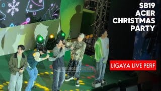 4K SB19  LIGAYA LIVE PERFORMANCE  ACER ATING PASKO  MOA  20241201 [upl. by Dietsche682]