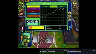 My Childhood Theme Park Simulator  Sim Theme Park  Early Evening Graveyard Shift [upl. by Adiaj821]