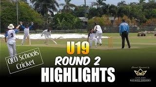 U19 QLD School Boys Cricket  South Coast v Met West 2024 [upl. by Dorison]