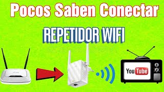 Como Conectar REPETIDOR WIFI  Usar Red Wifi a distancia con un repetidor de señal [upl. by Katlaps]