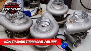 Hot To Fix Turbo Oil Seal Failure Common Cause Tech Tip Tuesday [upl. by Ekle696]