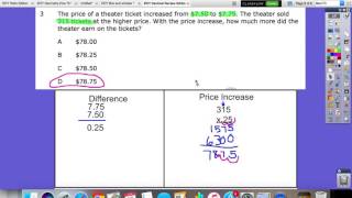 6th Grade NC EOG Decimal Operations [upl. by Enaenaj]