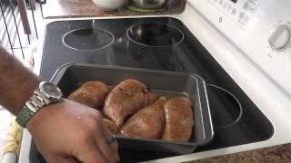 Chicken Preparation for Smoking on Brinkmann Electric Smoker [upl. by Sparhawk]