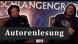 Premierenlesung quotDie PhileassonSaga  Schlangengrab  TaKeTV [upl. by Aimahc]