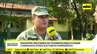 Militares no pudieron reaccionar ante ocupacion [upl. by Vania]