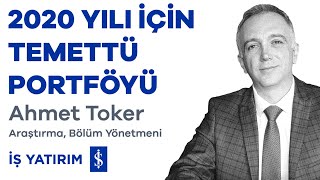 2020 YILI İÇİN TEMETTÜ PORTFÖYÜ  Ahmet Toker [upl. by Aihsoj]