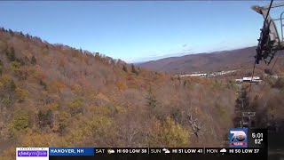 Leaf peepers crowd into Vermont for peak foliage season [upl. by Sacci]