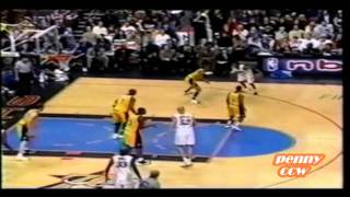 Allen Iverson Crossover on Reggie Miller [upl. by Dlorej]