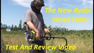 New RYOBI 2 Cycle Gas String Trimmer Review amp Test [upl. by Yramliw335]