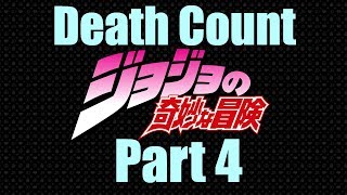 JoJo Death Count Part 4 Diamond Is Unbreakable [upl. by Yelhak518]