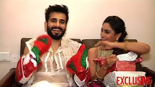 Karan and Krystle receive gifts from fans PART 3 [upl. by Anihs]