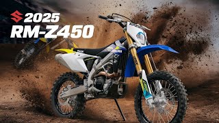 NEW 2025 Suzuki RMZ450 Is This the Ultimate Motocross Machinequot [upl. by Omarr]