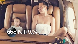 Chrissy Teigen opens up about postpartum depression [upl. by Hannala792]