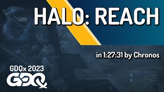 Halo Reach by Chronos in 12731  Games Done Quick Express 2023 [upl. by Fidela753]