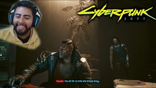 A SMALL GIG FOR THE VOODOO BOYS  JOHNNY SILVERHAND LORE Cyberpunk 2077 Ep 6 [upl. by Markson429]