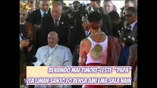 Benvindo Mai TimorLeste quotAmo PAPAquot [upl. by Landis190]