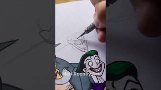 Drawing Anything Batman Jokers Son Tim Drake Joker Part 15 batman art [upl. by Healion]