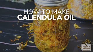 How To Make Calendula Oil [upl. by Aicatsana]