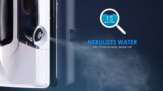 HOBOT2S  Window Cleaning Robot  Dual Ultrasonic Water Spray [upl. by Mazur901]