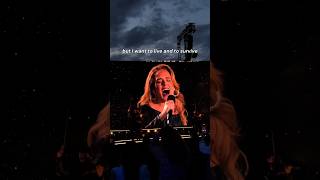 Adele  Love In The Dark “In Munich” [upl. by Seely]