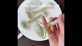 facial massager jiacui 100 natural jade gua sha set [upl. by Judon201]