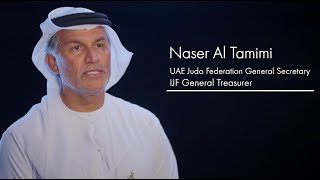 Big ambitions Naser Al Tamimi talks UAE Judo 🥋🇦🇪 [upl. by Idolah]