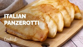 Italian panzerotti how to make italian deep fried pizza recipe [upl. by Adnahsor]