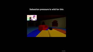 Sebastian is wild for this😭 pressure sebastiansolice lankybox roblox [upl. by Mayrim]