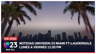 En vivo Univision 23 Miami 1230 PM 10 de enero de 2024 [upl. by Okihcas]