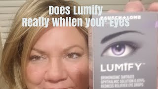 DOES LUMIFY REALLY WHTEN YOUR EYES Lumify eye drops review [upl. by Krusche]