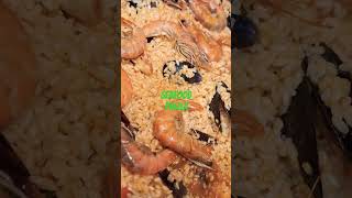 SEAFOOD PAELLASOUL FOOD  SUBCRIBEtrendingshortslike [upl. by Ilujna]