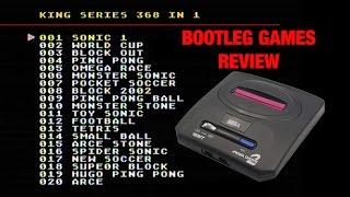 Bootleg Sega Mega Drive builtin games review [upl. by Atiekram]